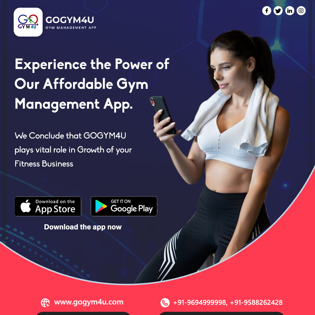 GoGym4U - All-in-One Gym Management App for Fitness Clubs and Gym Owners - Jaipur