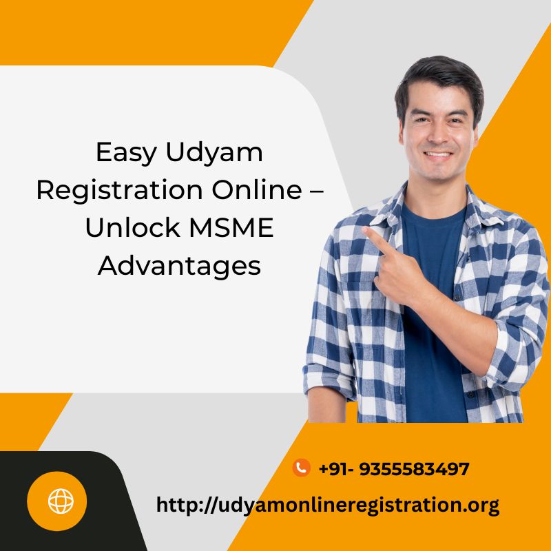 Easy Udyam Registration Online – Unlock MSME Advantages - Delhi