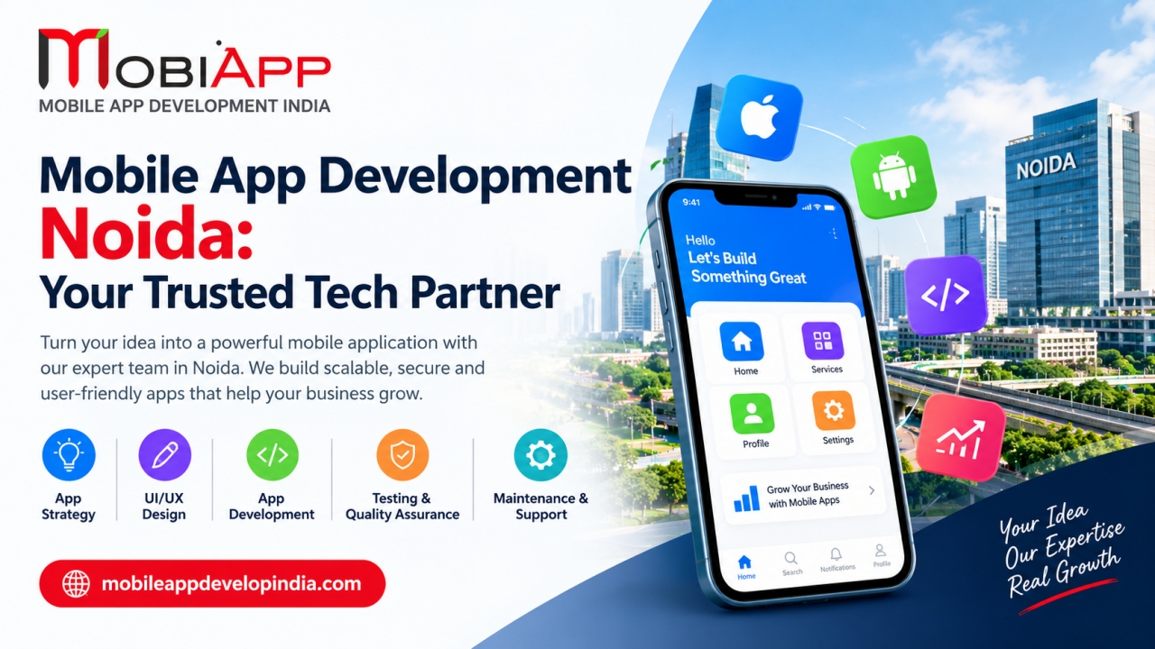 Professional Mobile App Development Services in Noida – MobiApp - Noida