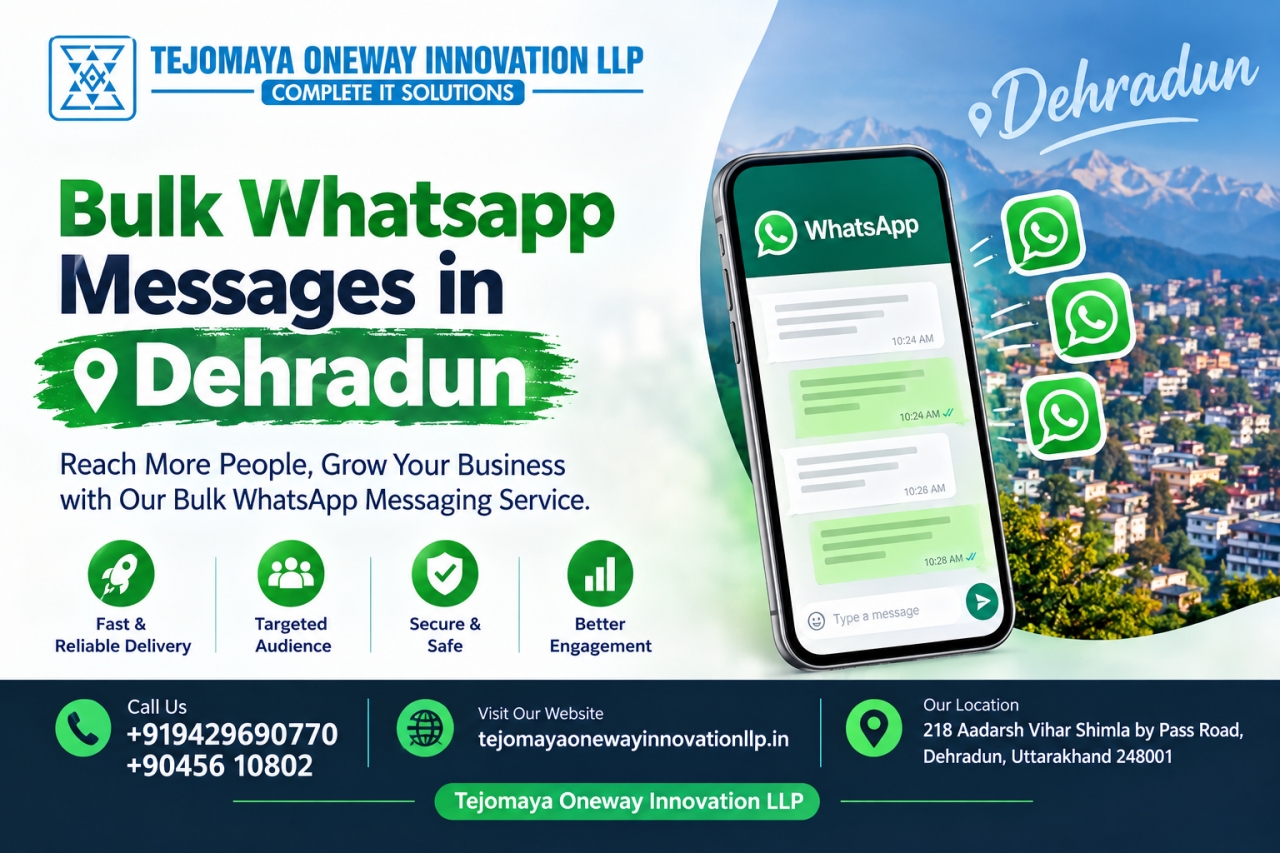 Why Bulk Whatsapp Messages in Dehradun Matter Beyond Promotion - Dehradun