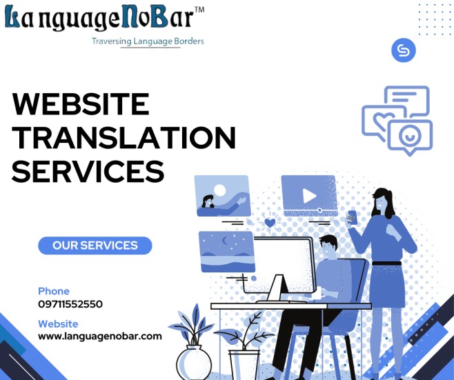   Website translation services, website translation company, website translation agency - Noida