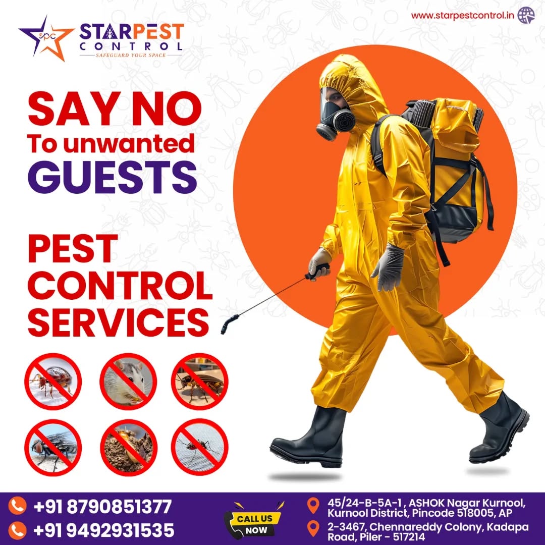 Snake Control or Catcher Experts in Kurnool || Star Pest Control - Hyderabad