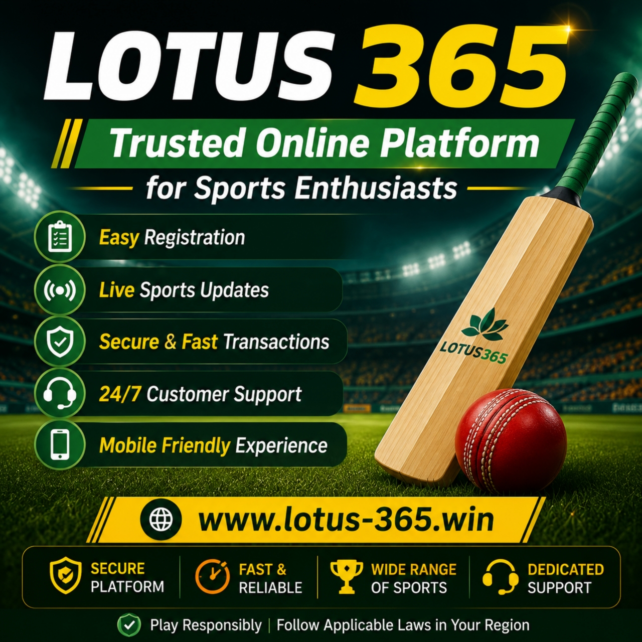  Lotus 365 – Trusted Online Platform for Sports Enthusiasts - Mumbai
