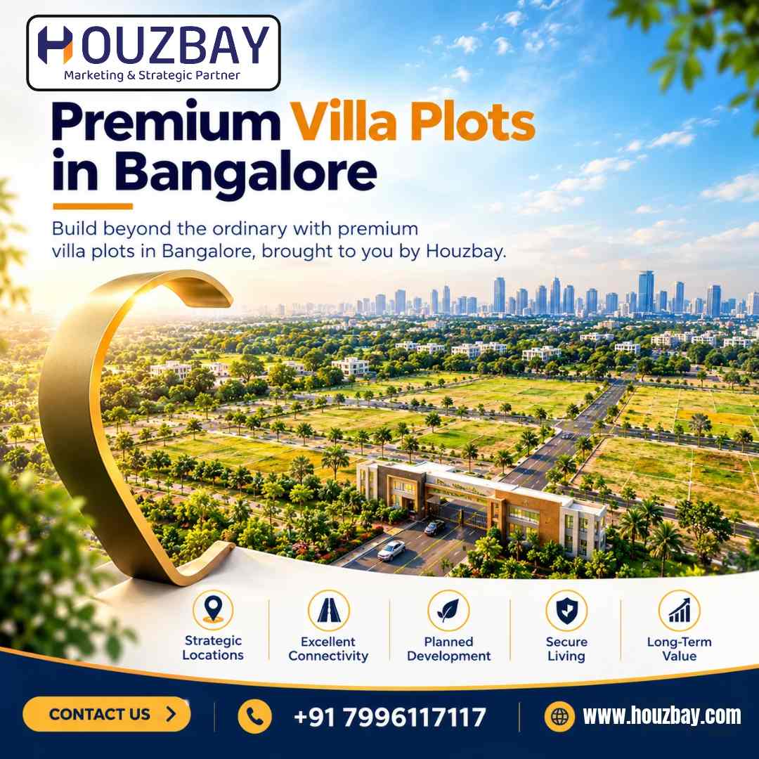 Premium Villa Plots in Bangalore | Property Consultants | Houzbay - Bangalore