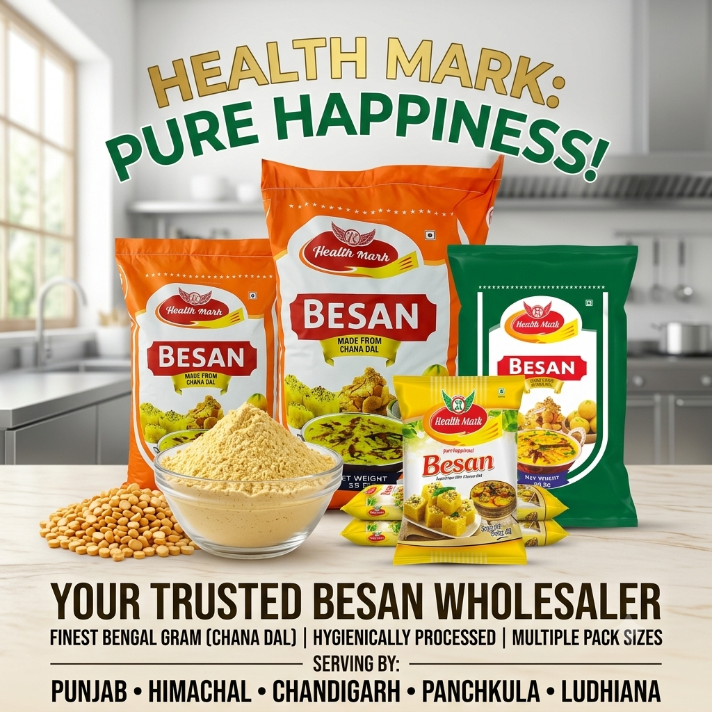Wholesaler best Besan supplier in Uttarakhand | Health Mark - Shimla