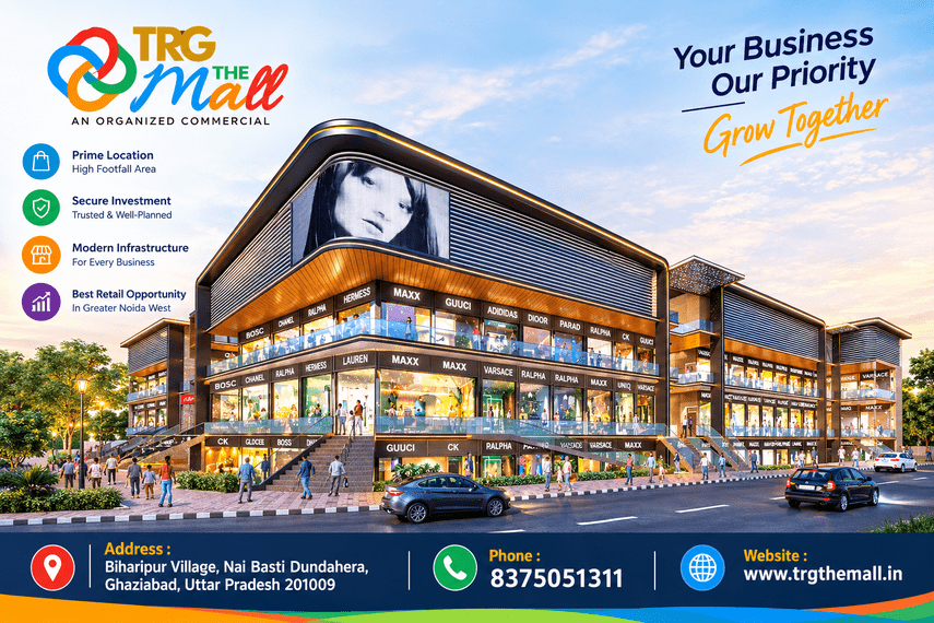 TRG Mall Offers a Fresh Perspective on Retail Property Investment - Noida