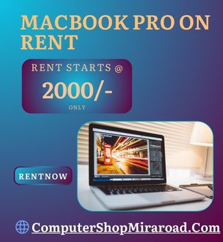 MacBook rent in Mumbai start Rs. 2000/-