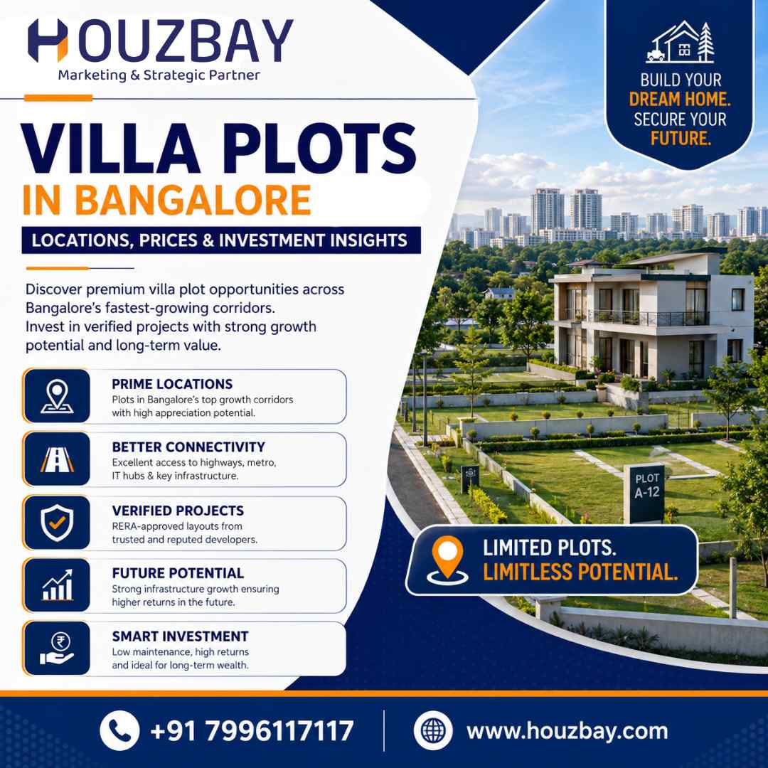 Villa Plots in Bangalore | Real Estate Consulting | Houzbay - Bangalore