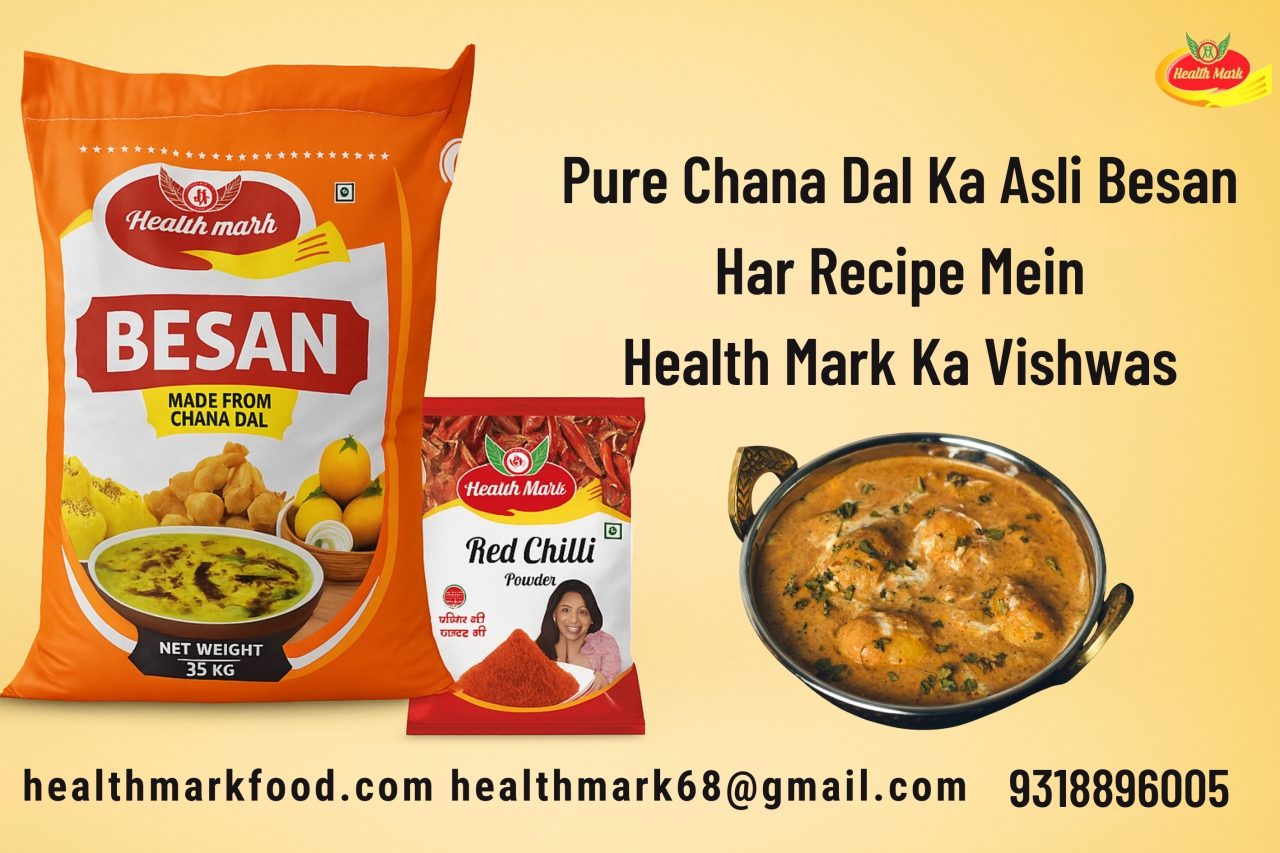Chana Dal Besan Manufacturer in India | Health Mark - Shimla
