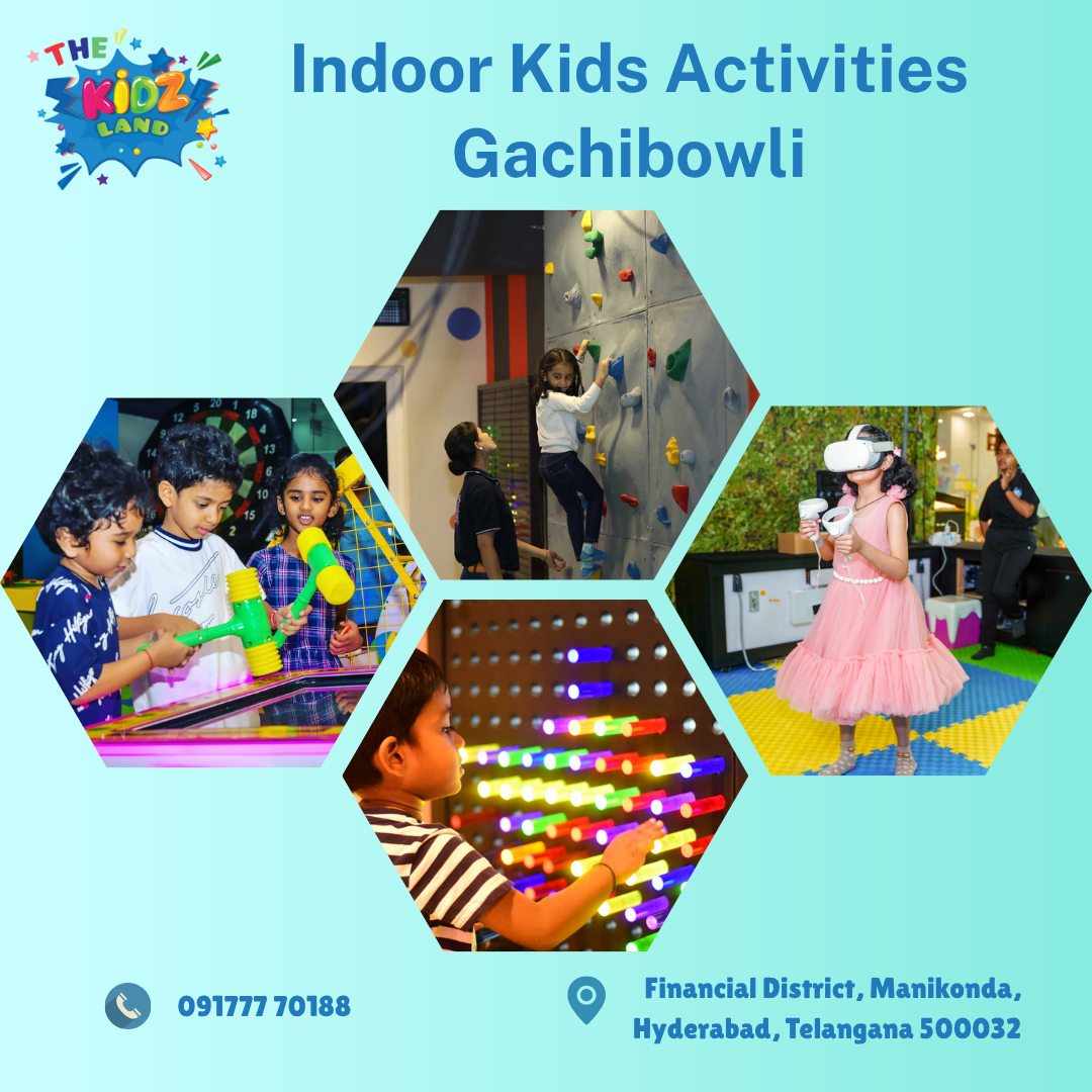 Indoor Kids Activities Gachibowli | 9177770188 |  The Kidz Land - Hyderabad
