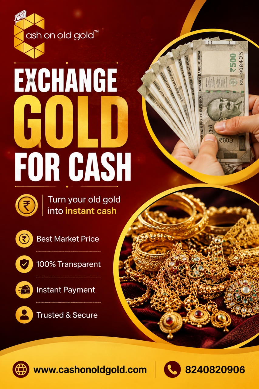 Exchange Gold for Cash with a Simple and Transparent Process - Kolkata
