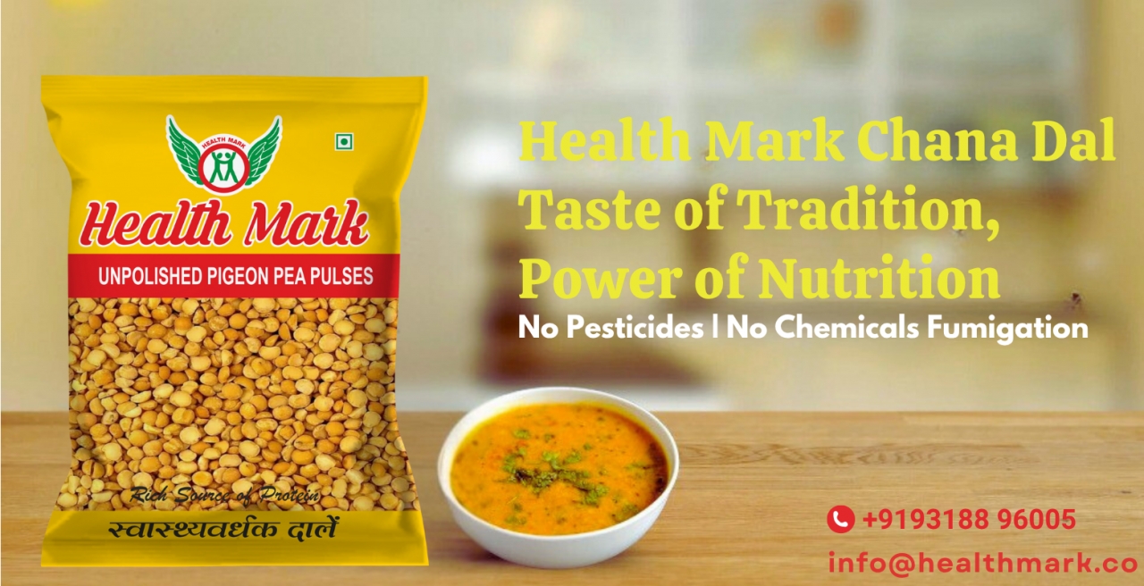 Unpolished Chana Dal Supplier in Baddi – Health Mark | 100% Natural & Pure