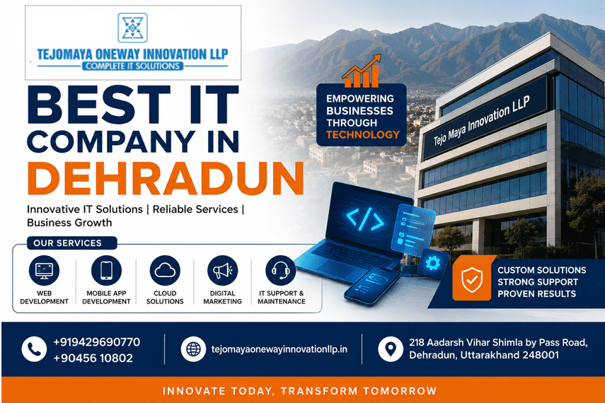 Best It Company In Dehradun: Powering A Smarter Digital Future - Dehradun