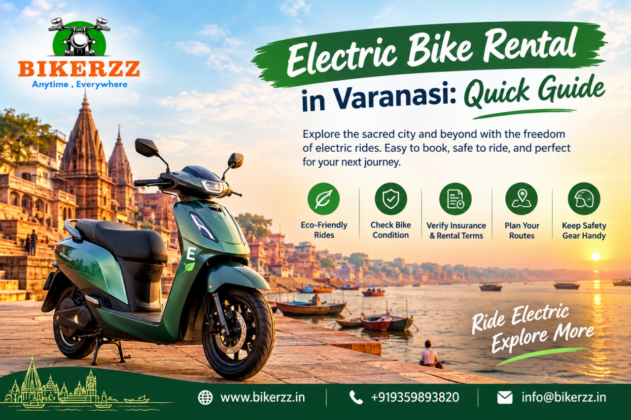 Electric Bike Rental in Varanasi – Easy and Convenient Rides - Varanasi