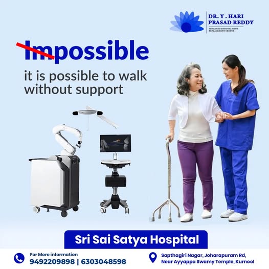 Best Orthopedic Surgeons in Kurnool at Sri Sai Satya Hospital - Hyderabad