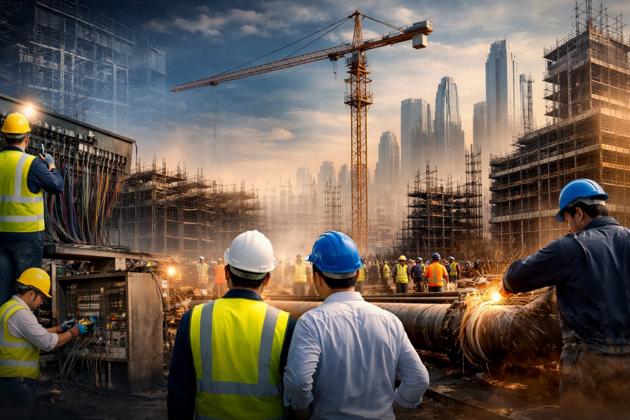 Best MEP Contractors In India – Sense Projects Leads the Industry Today - Delhi