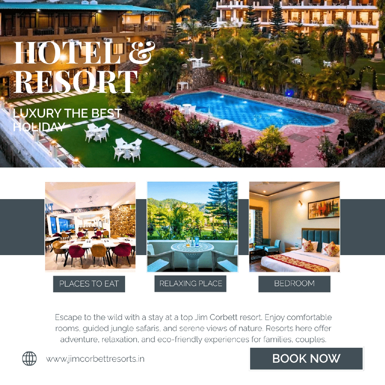 Discover the Ultimate Jungle Escape at Corbett Luxury Resorts - Dehradun