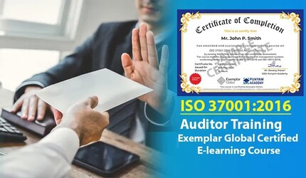 ISO 37001 auditor training online - Ahmedabad