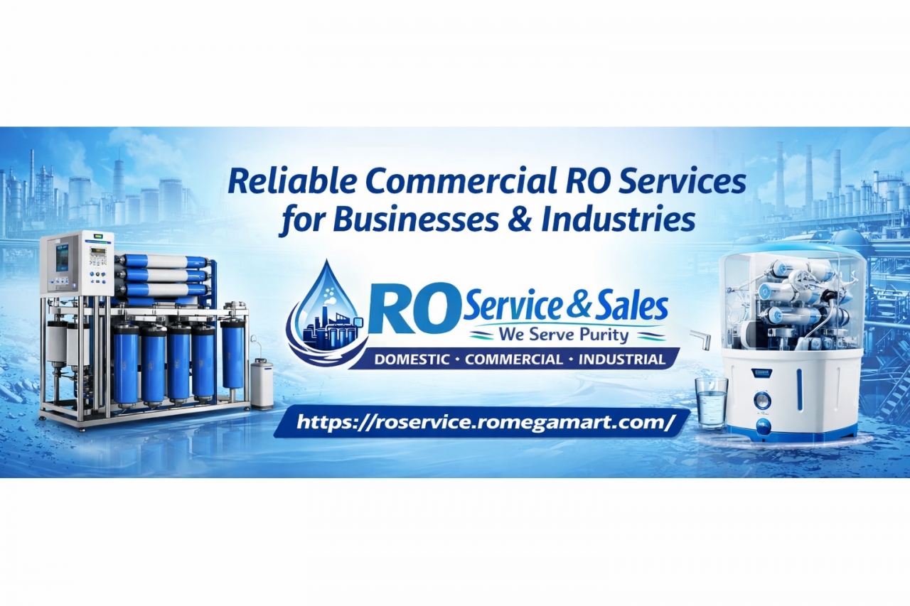 Reliable Commercial RO Services for Businesses & Industries - Gurgaon
