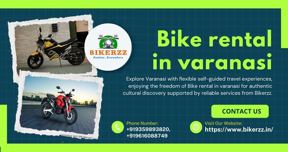 Feel the essence of the old city with Bike rental in varanasi enriches the tour - Varanasi