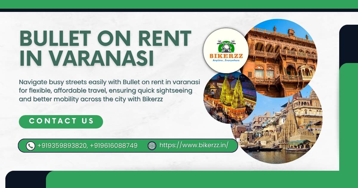 Smart Tourist Pick with Bullet on rent in varanasi - Varanasi