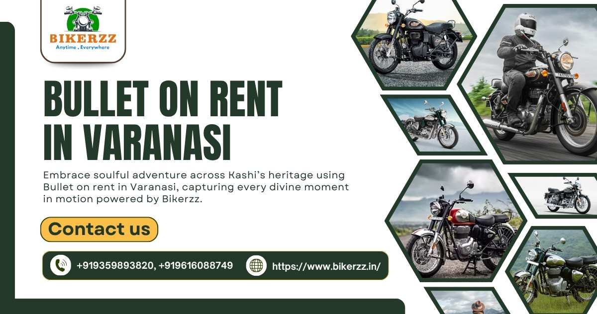 Adventure meets devotion, Bullet on rent in Varanasi tours - Varanasi