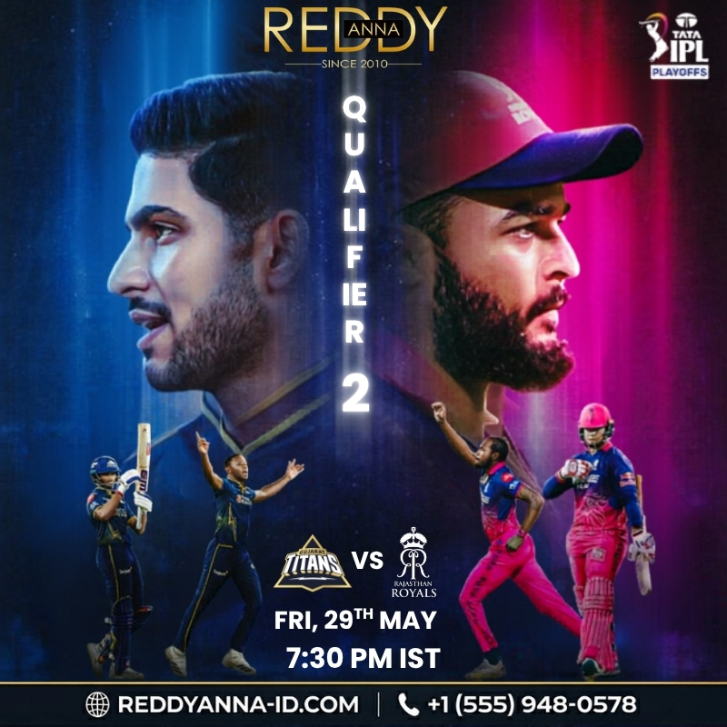 Reddy Anna Online Book ID Covers IPL Playoff Drama Live. - Delhi