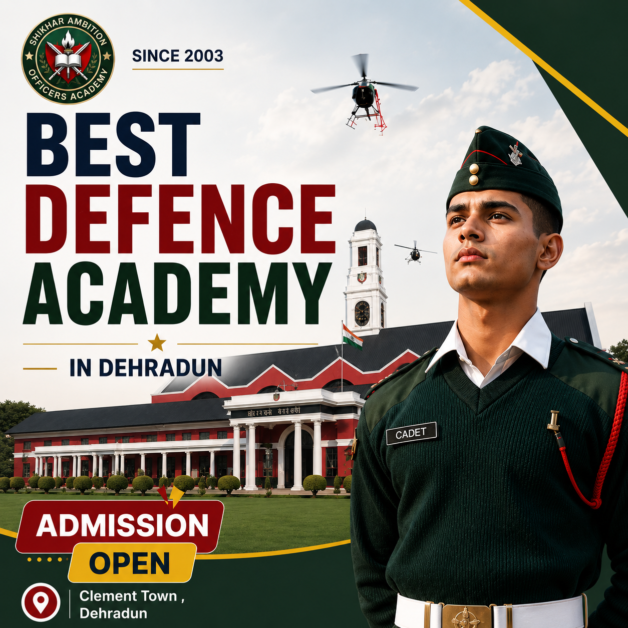 Best Defence Academy in Dehradun - SAO Defence Academy - Dehradun