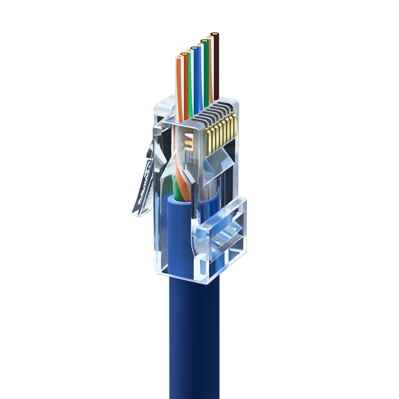 Cat6 Pass Through RJ45 Connector75 - Ajmer
