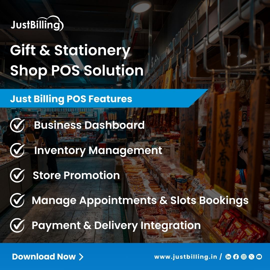 Gift & Stationery Shop POS Solution for Easy Management - Hyderabad
