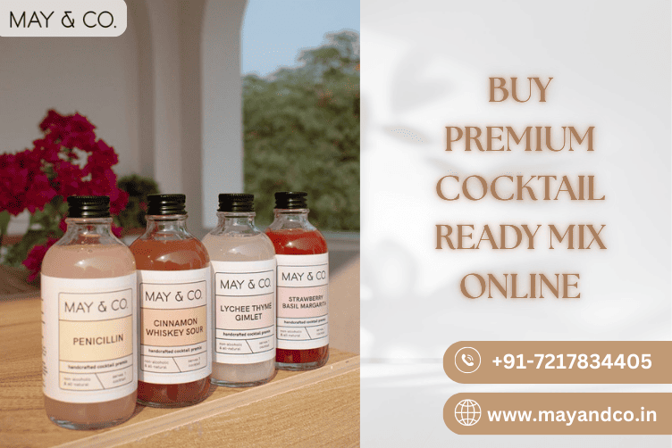Buy Premium Cocktail Ready Mix online from May & Co- Assorted Combo Pack Available - Delhi