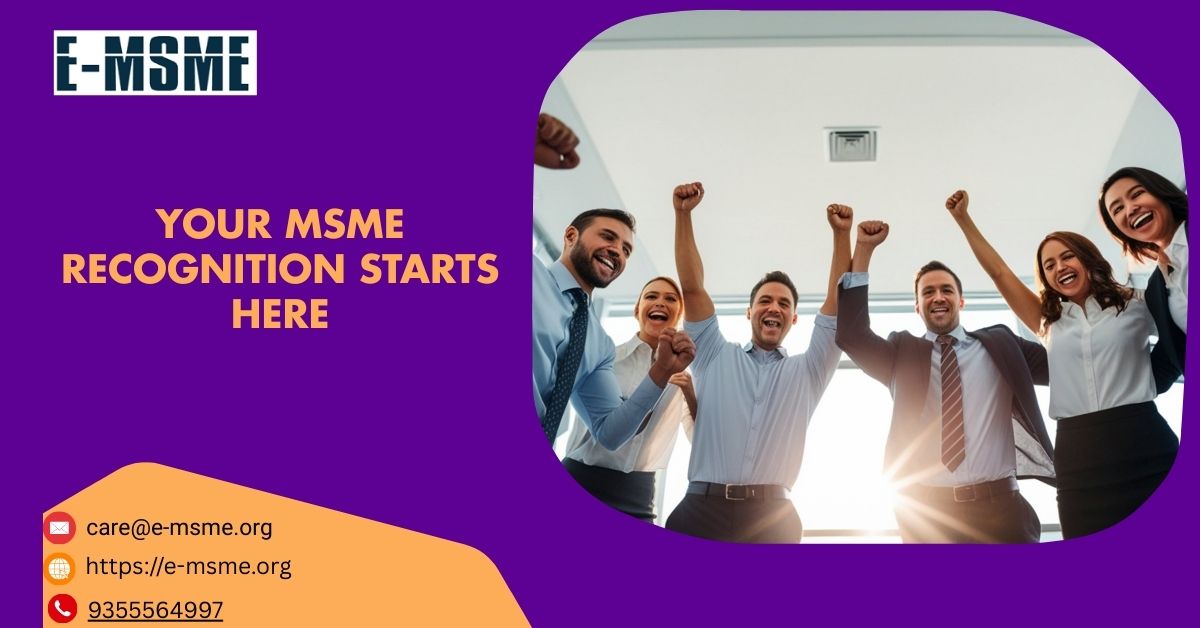 Your MSME Recognition Starts Here - Thrissur