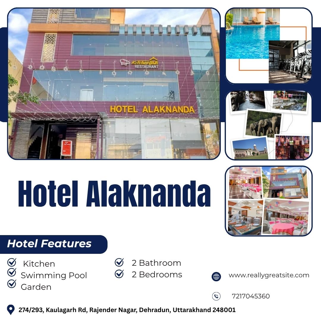 Stay in Style at a 3 Star Hotel in Rajender Nagar, Dehradun Hotel Alaknanda - Dehradun