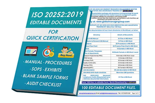 ISO 20252 Certification Consultant - Ahmedabad