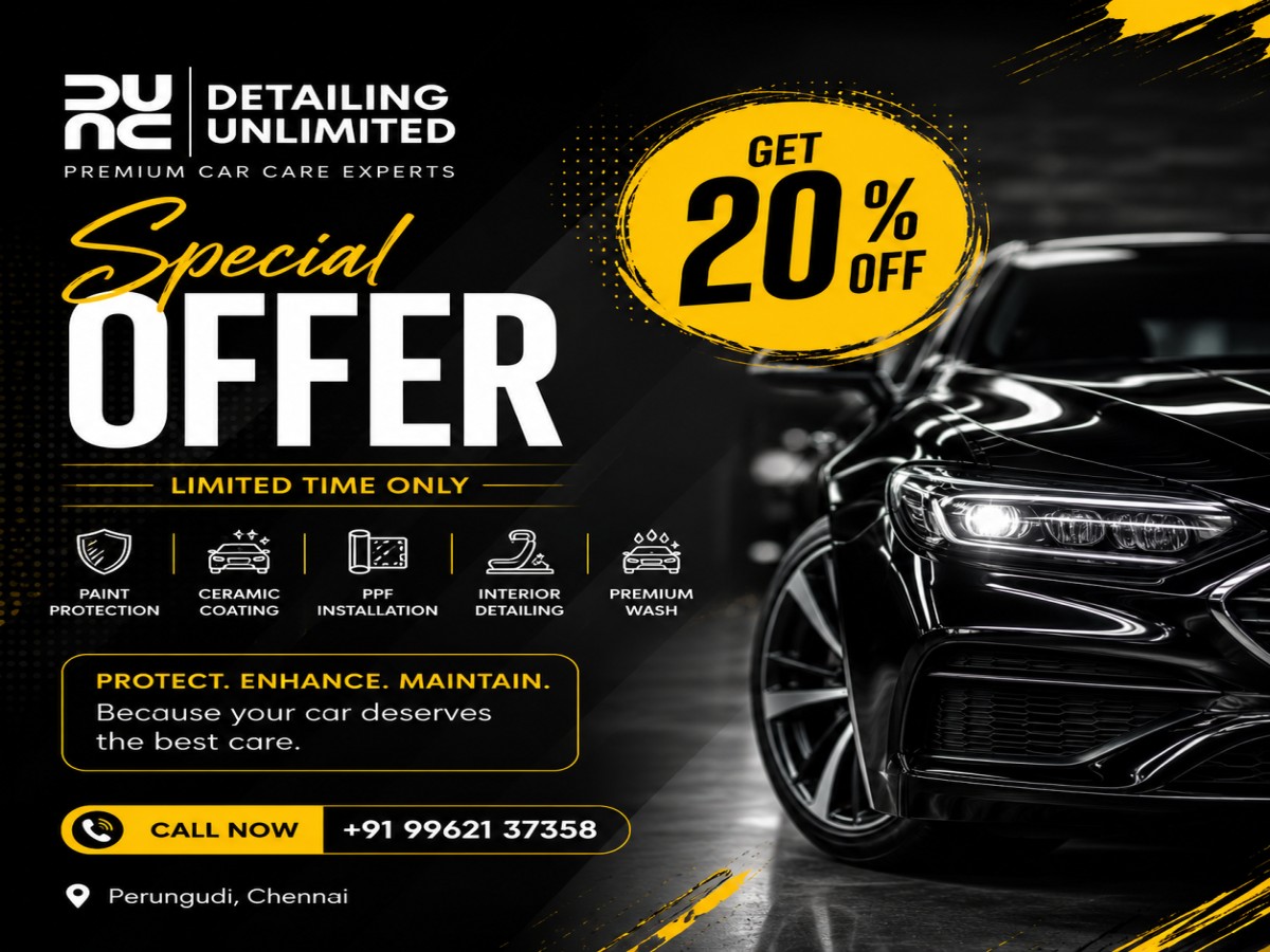 Best PPF Coating in Tharamani | Paint Protection Film Specialists - Chennai