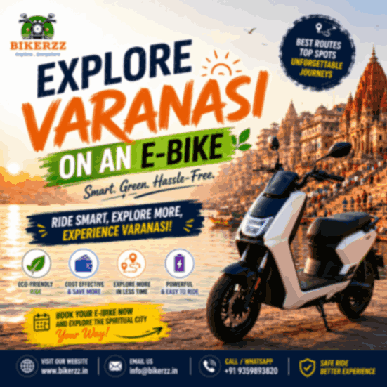 Experience the Spiritual City on a Modern E-Bike