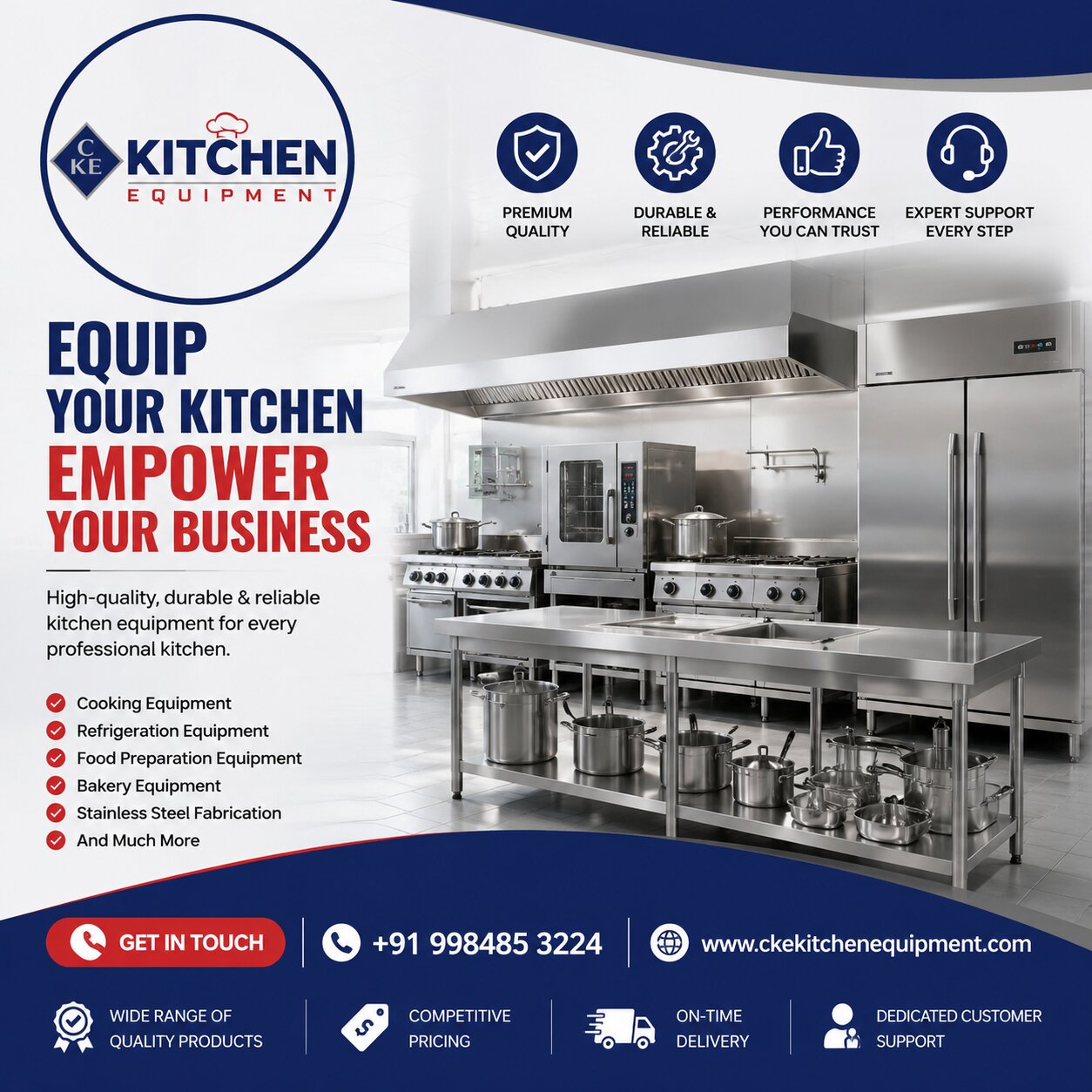 Commercial Kitchen Equipment Manufacturer in Kanpur - Patna