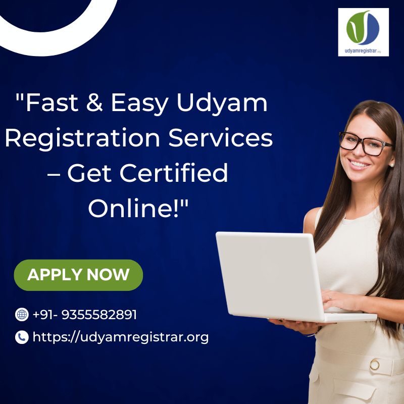  "Fast & Easy Udyam Registration Services – Get Certified Online!" - Delhi