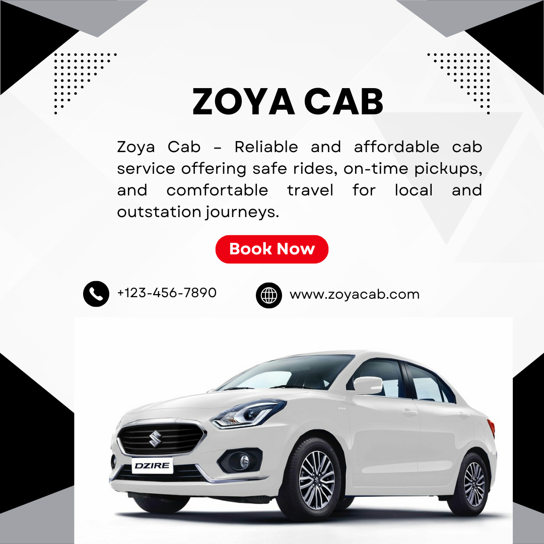 Affordable and Reliable Cab Service in Patna Zoya Cab Advantage - Patna