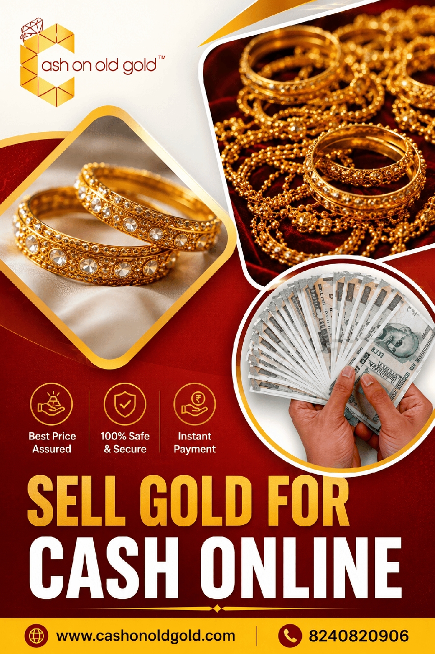 Want to sell gold for cash online?