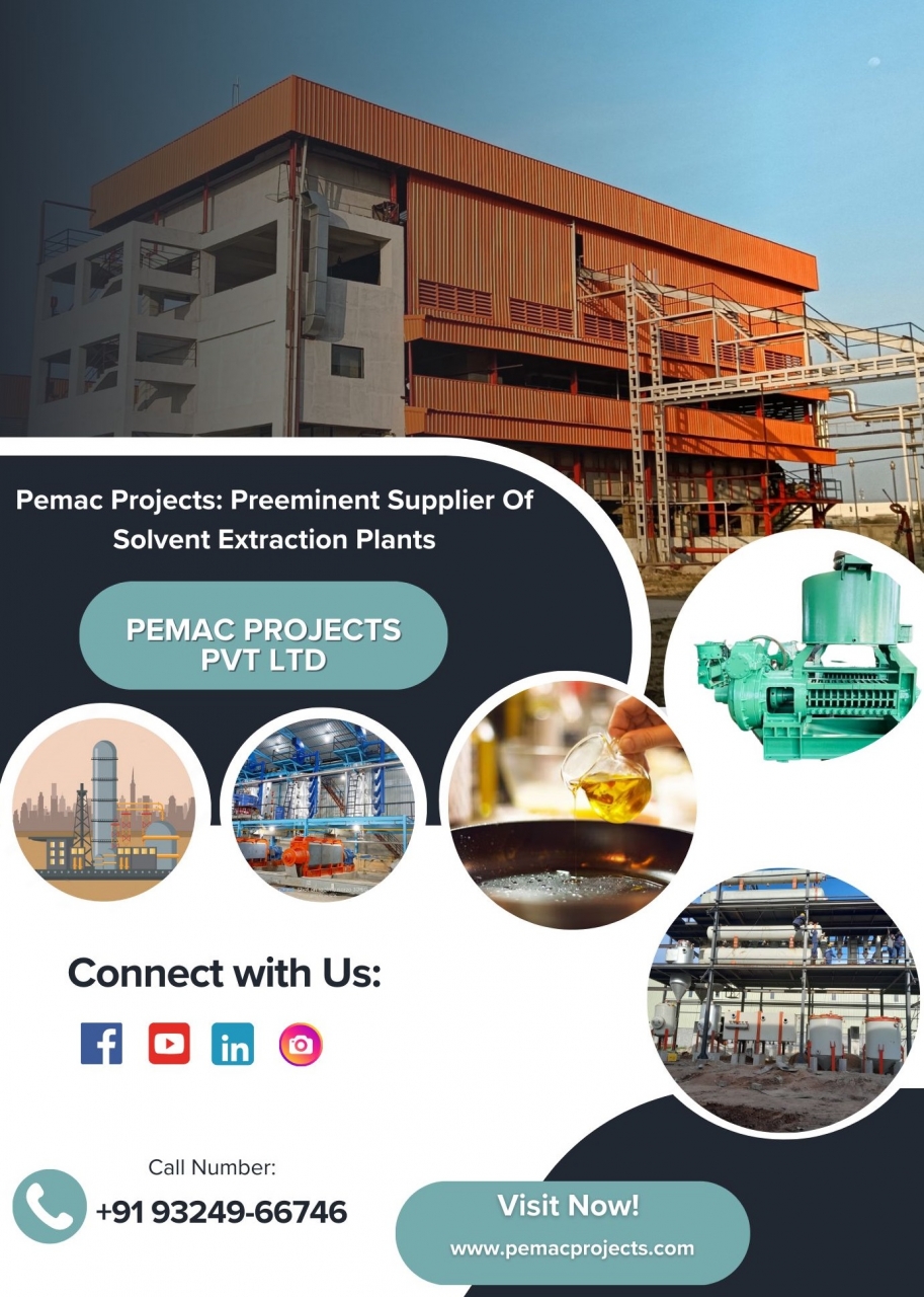 Method of Solvent Extraction for Processing Edible Oil - NaviMumbai Method of Solvent Extraction for Processing Edible Oil - NaviMumbai