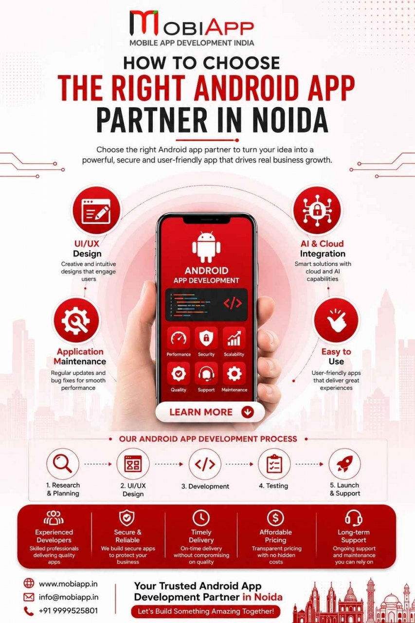 Android App Development Company in Noida | Custom Android App Solutions
