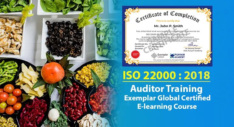 ISO 22000 Auditor Training Course - Ahmedabad