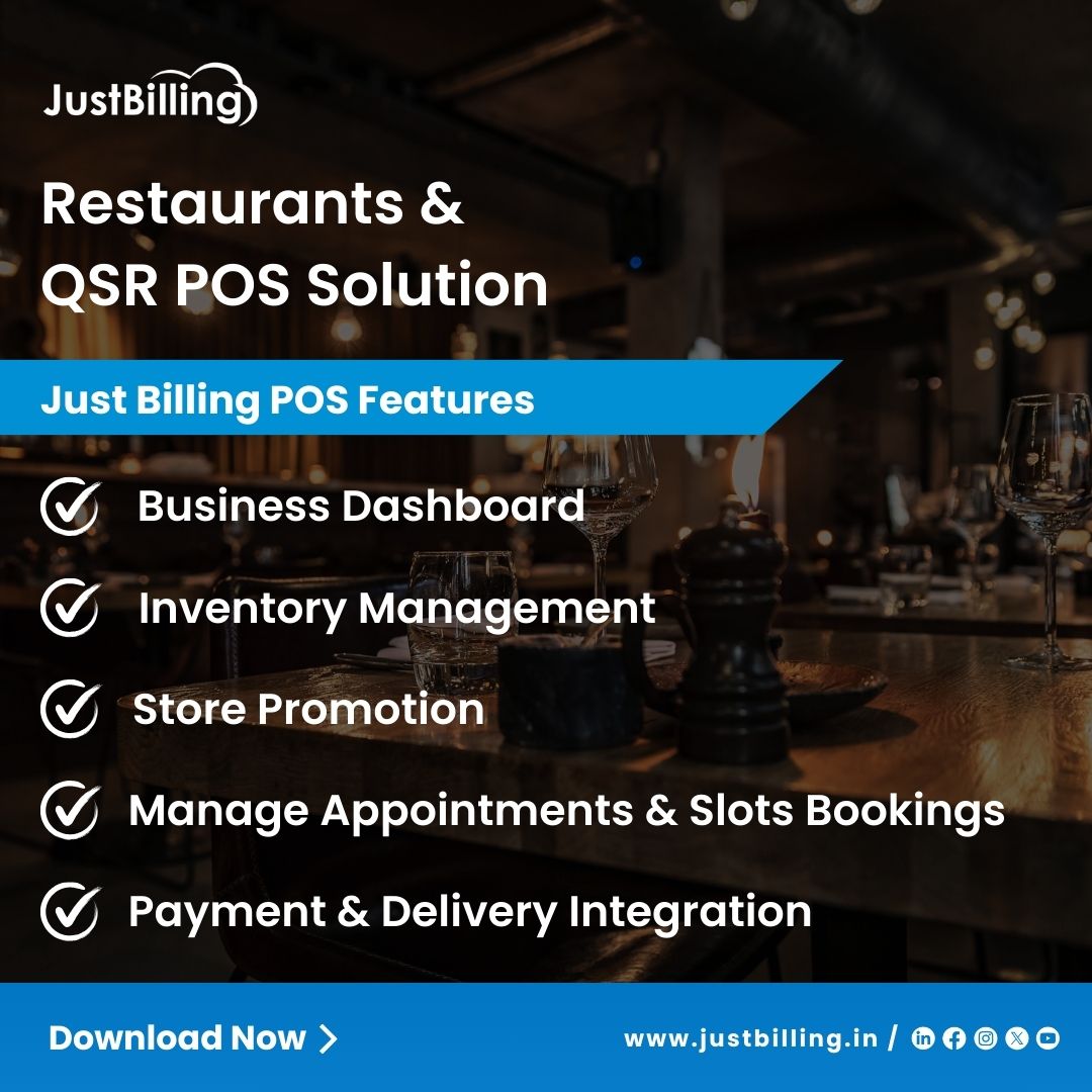  Restaurants & QSR POS Software - Hyderabad