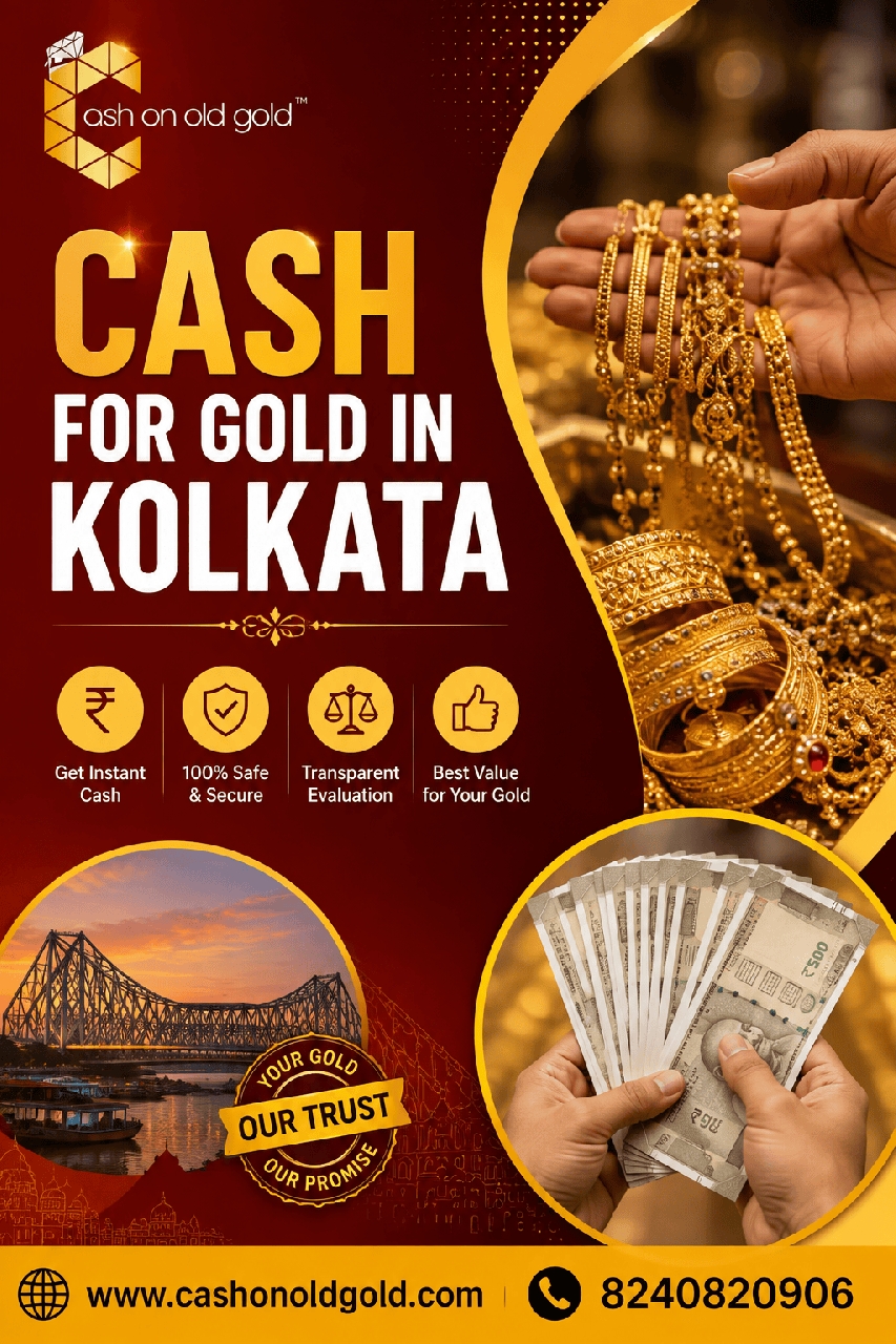 Cash for Gold in Kolkata – Get a Fair Value for Your Gold - Kolkata