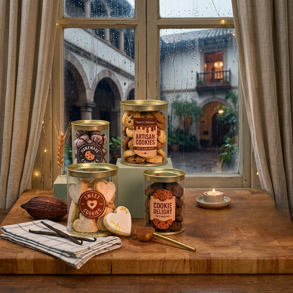 Clear Tin Jars That Protect Your Monsoon Bakes, Preserve Freshness, and Help Every Homemade Treat Make a Lasting Impression - Noida