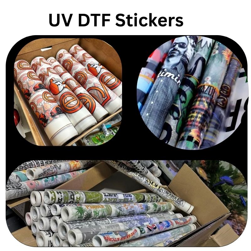 UV DTF Stickers for Product Branding - Delhi