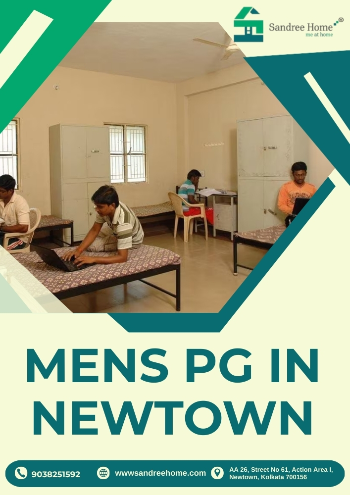 Affordable Mens PG in Newtown – Fully Furnished Rooms - Kolkata