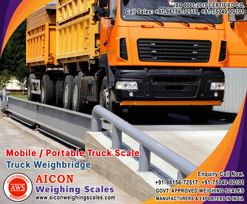 Truck Weighing Scales, Truck Weighbridge, DharamKanta, Industrial Weight Machine manufacturers exporters in India, Punjab Ludhiana +91-9815672517 +91-7504000101 https://www.aiconweighingscales.com - Ludhiana