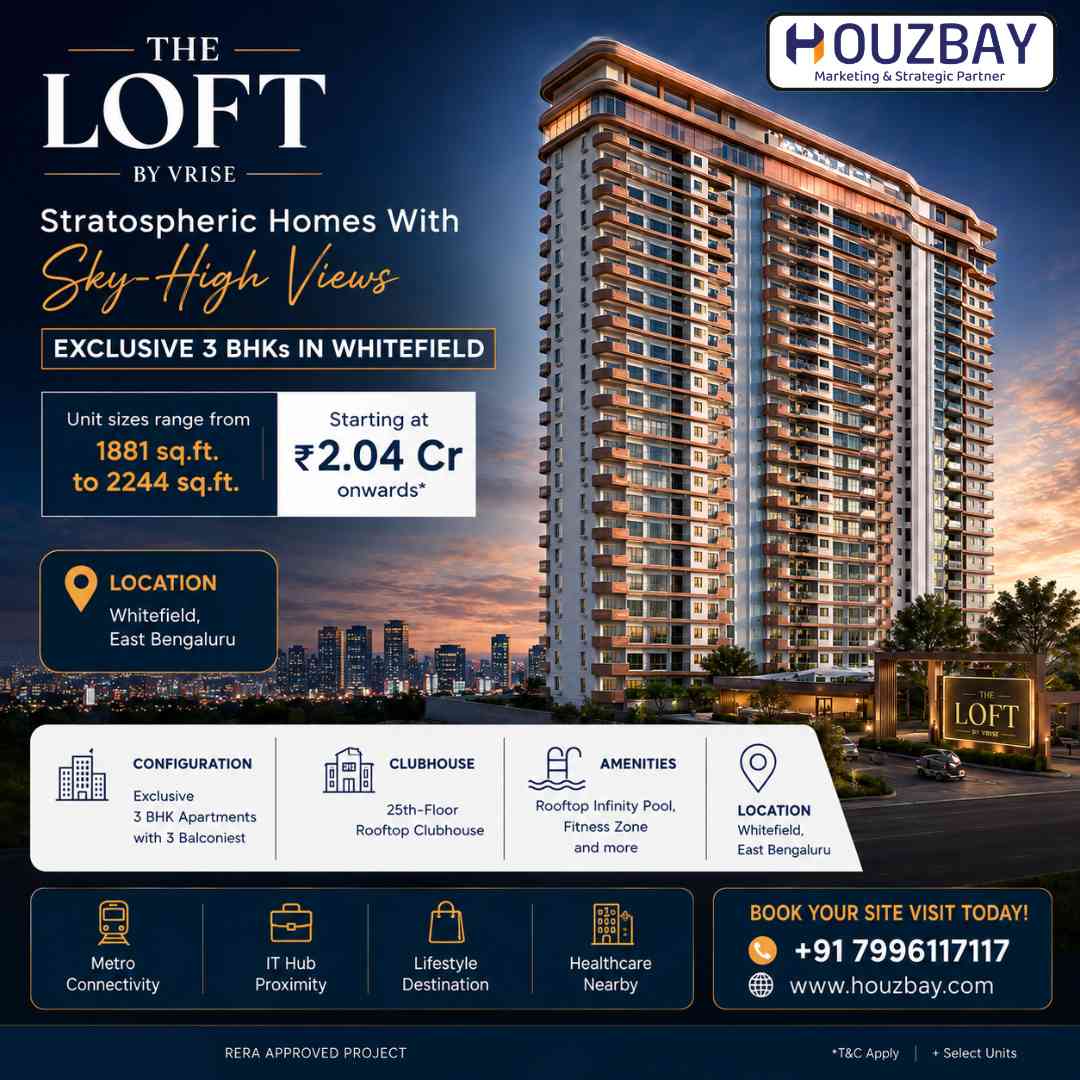 3 BHK Flats in Whitefield Bangalore | Top real estate companies in Bangalore - Bangalore